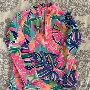 Lilly Pulitzer Skipper Popover in “Exotic Garden”